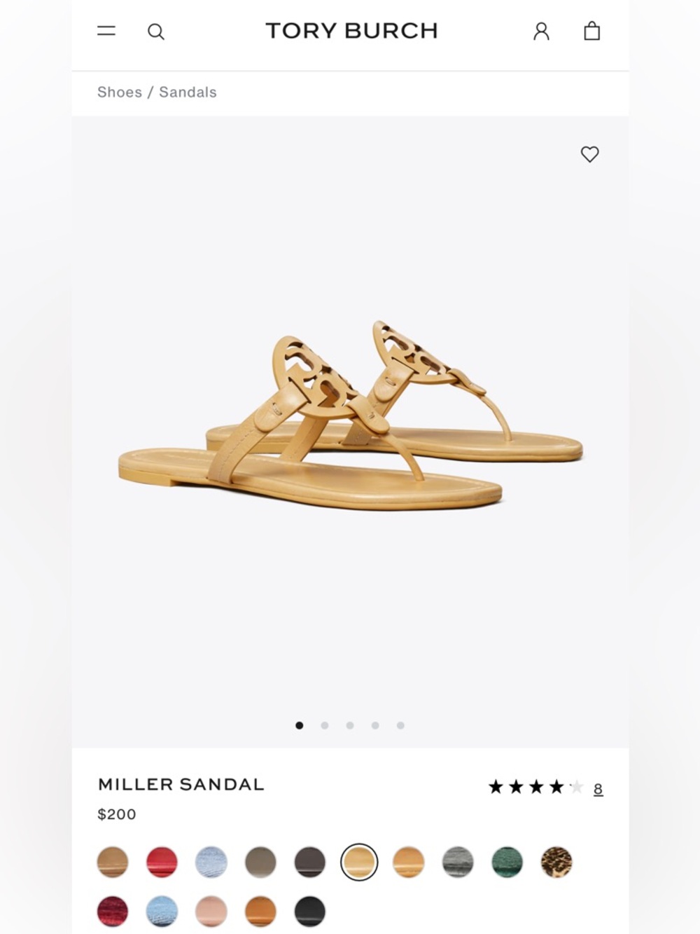 Tory Burch Thong Sandals